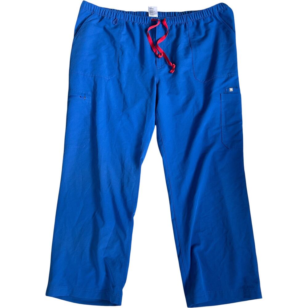 NWOT  Figs Cairo Straight-Leg Scrub Pant in Galaxy Blue? Size 5XL